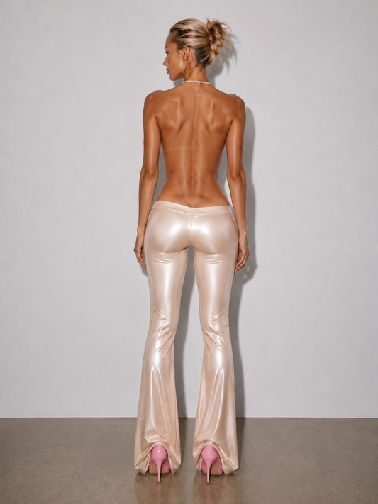 SAKURA LOW WAIST CHAMPAGNE LEGGING