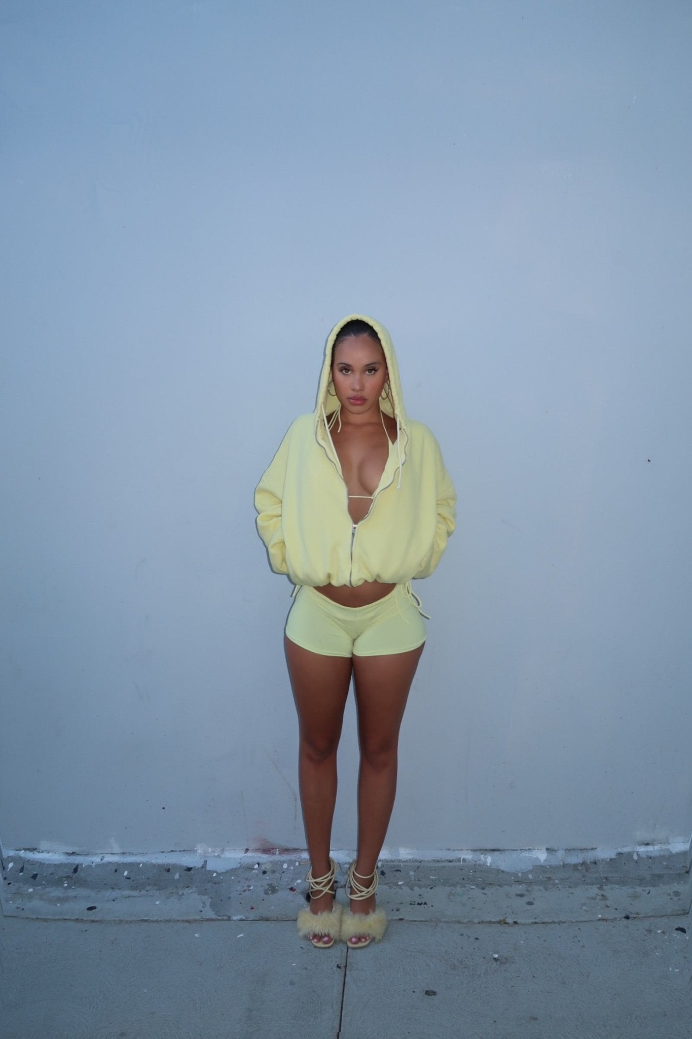 YELLOW MICRO SHORT - SWEET TALK