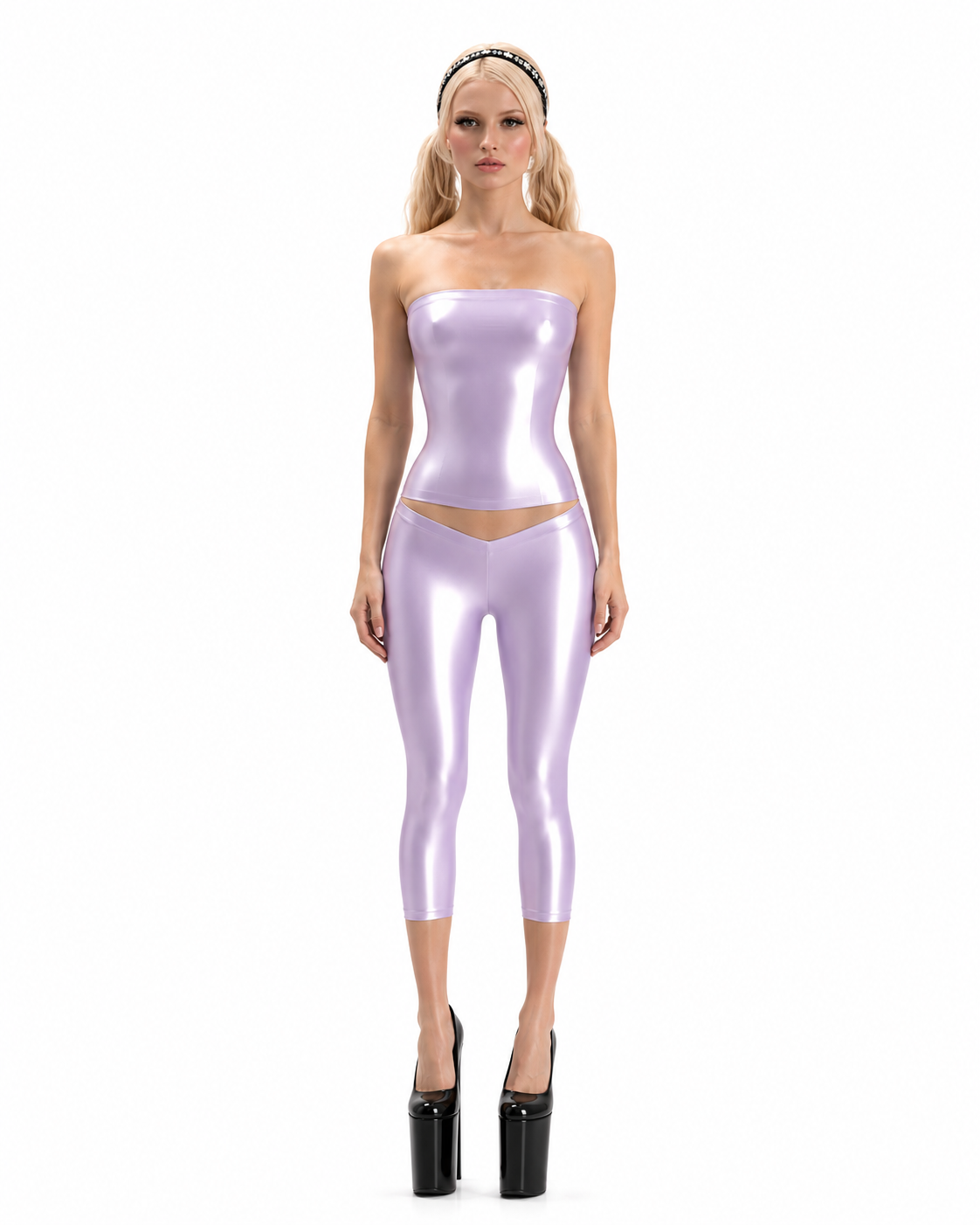 SAKURA LILAC TUBE TOP