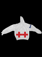 DOUBLE RED CROSS HOODIE