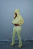 YELLOW FOLD LEGGING