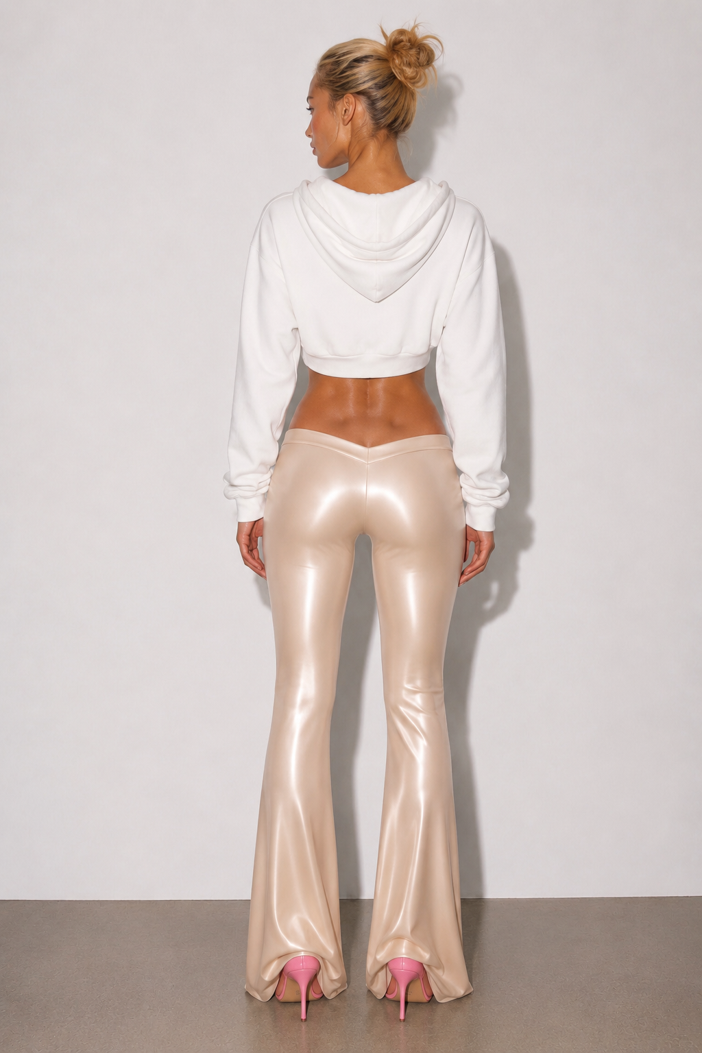 SAKURA LOW WAIST CHAMPAGNE  LEGGING