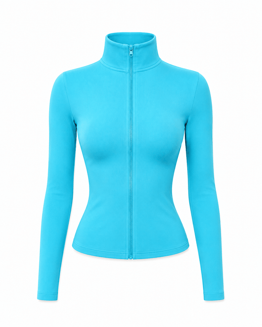 AQUAMARINE ZIP JACKET - SWEET TALK