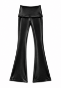BLACK SAKURA FOLD LEGGING
