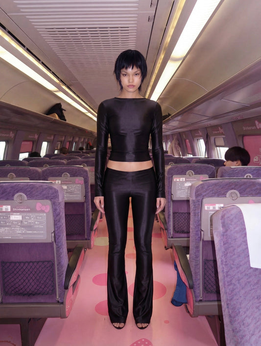 BLACK SAKURA TOP - SWEET TALK