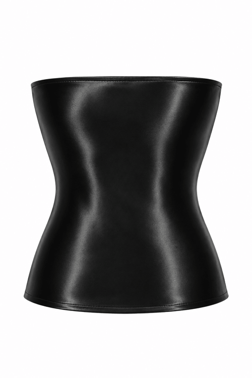 SAKURA BLACK TUBE TOP