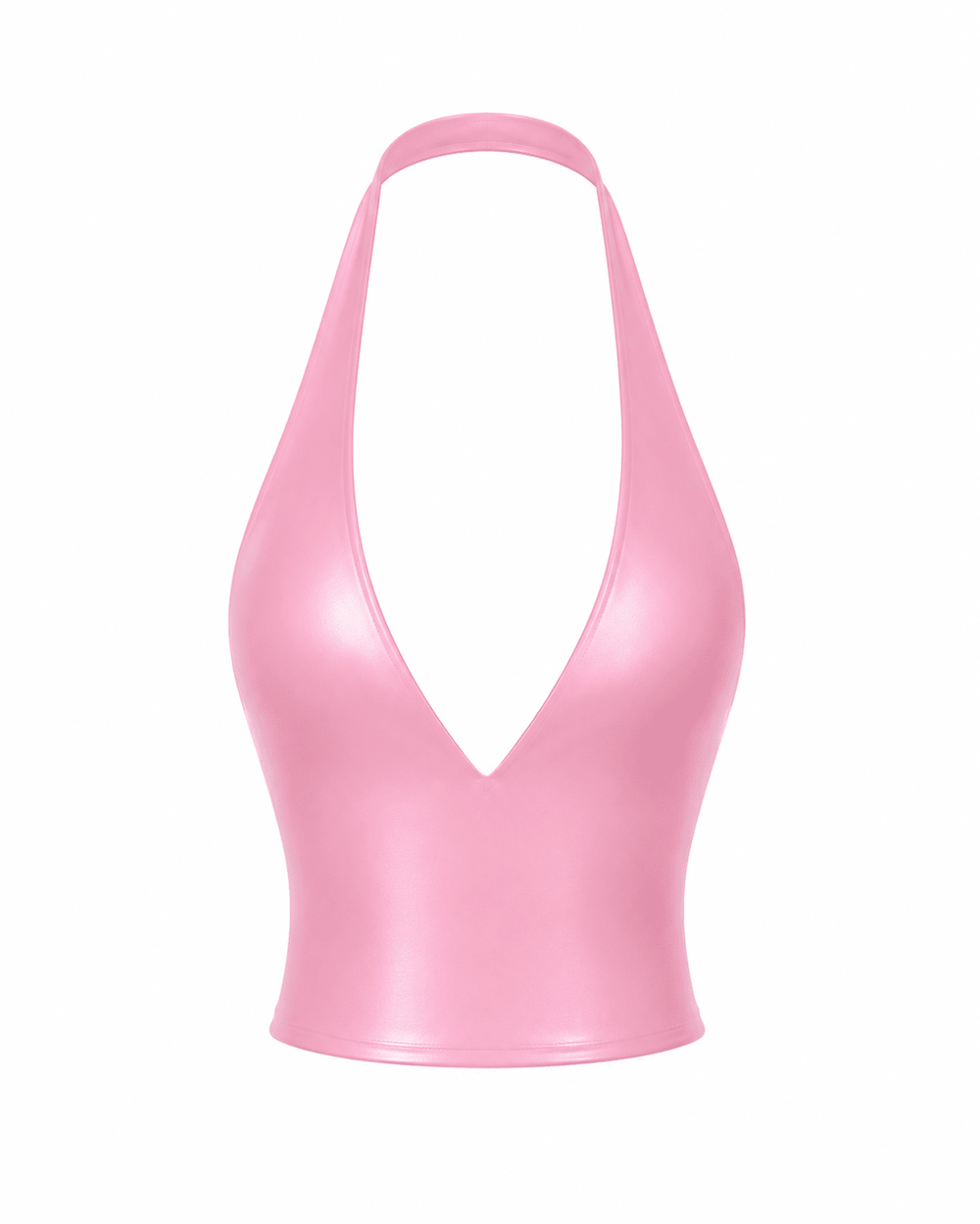 SAKURA CROP HALTER TOP