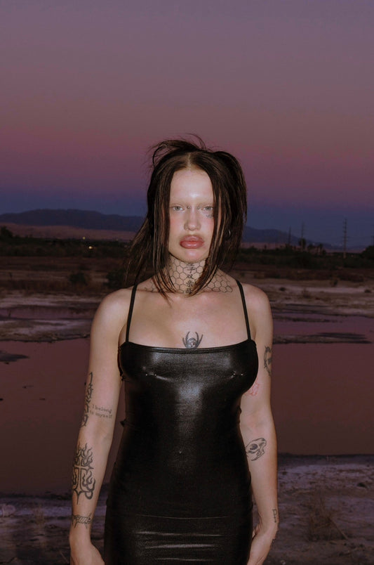 TACTICAL PIERCED DRESS - SWEET TALK