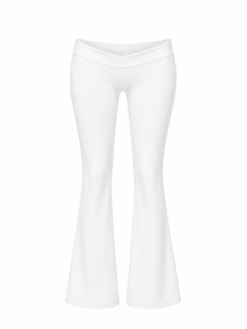 ULTRA LOW WAIST WHITE LEGGING
